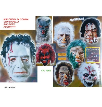 maschera-gomma-ass.-c/capelli-f/gmc
