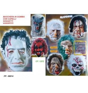 maschera-gomma-ass.-c/capelli-f/gmc