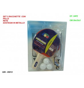 racchette-2pz-c/rete/palle/sost.in-metal