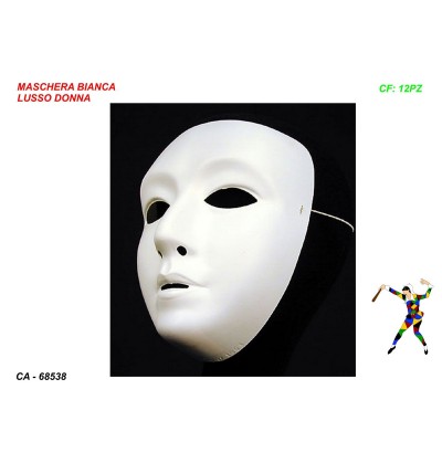 maschera-bianca-lusso-donna