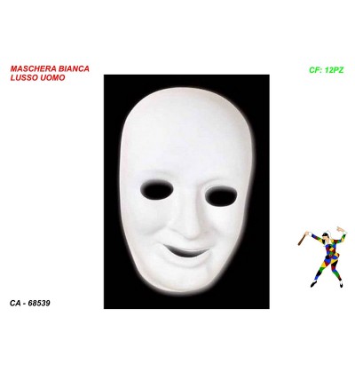 maschera-bianca-lusso-uomo