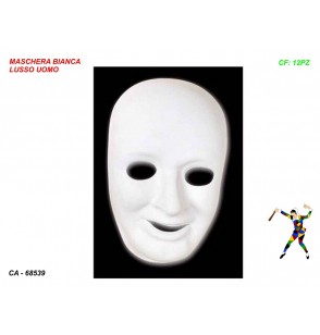 maschera-bianca-lusso-uomo