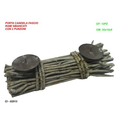 portacandela-fascio-rami