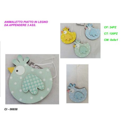 animale-in-legno-piatto-da-appendere