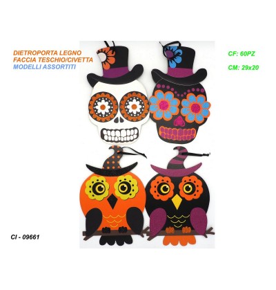dietroporta-legno-faccia-teschio/civetta
