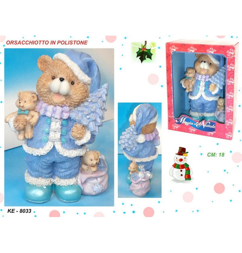 SOGGETTO NATALE RESINA