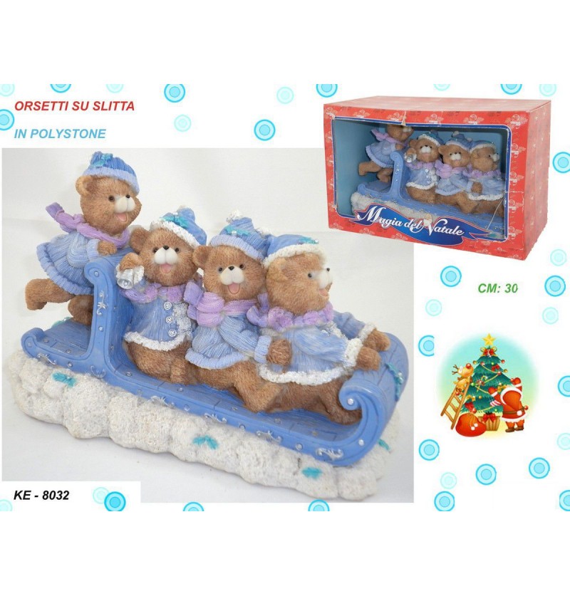 SLITTA NATALE RESINA