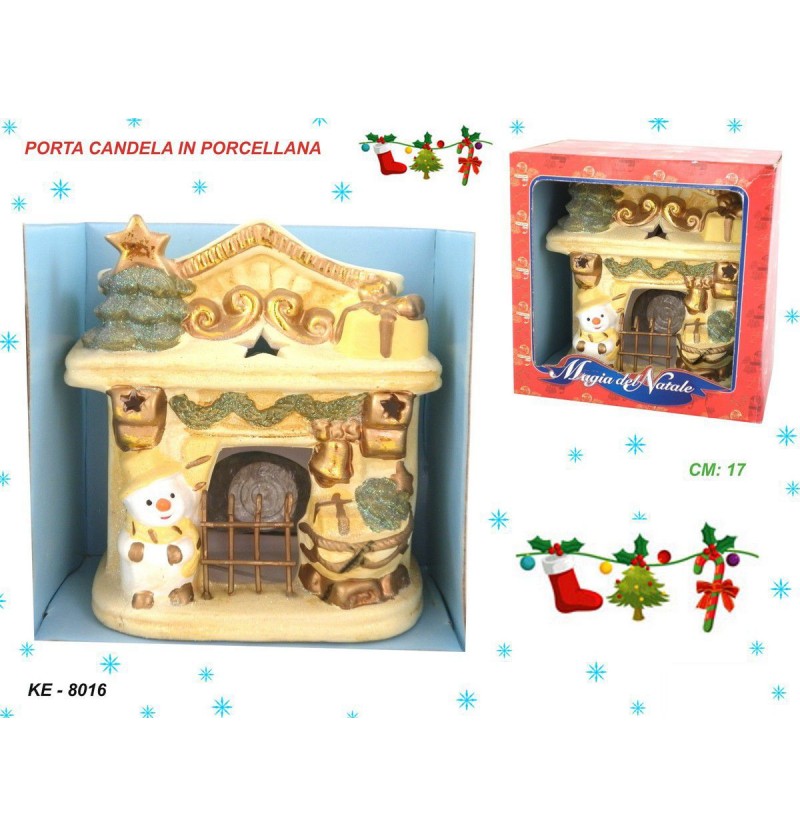 PORTALUME CAMINO PORCEL 17CM