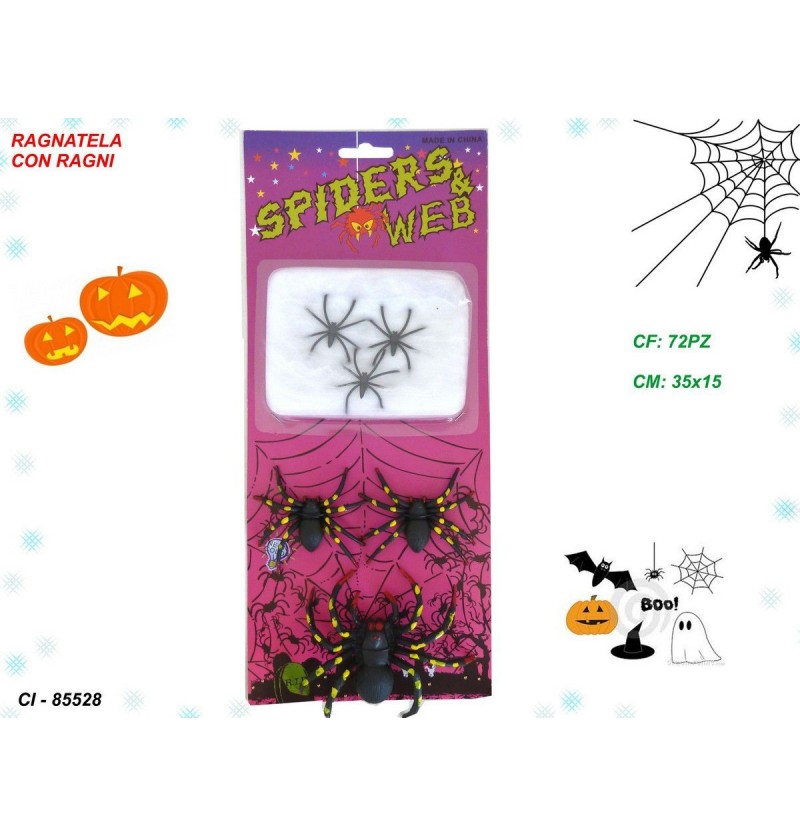 RAGNATELA CON 6 RAGNI