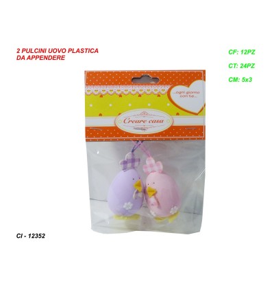 2-pulcini-c/-uovo-colorato-da-appendere