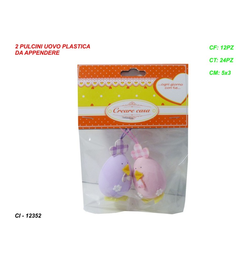 2-pulcini-c/-uovo-colorato-da-appendere