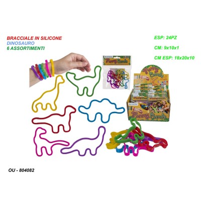 bracciale-in-silicone-dinosauro