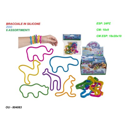bracciale-in-silicone-zoo