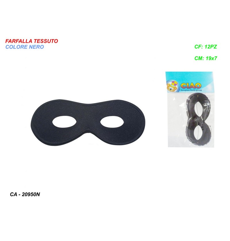 farfalla-tessuto-nera