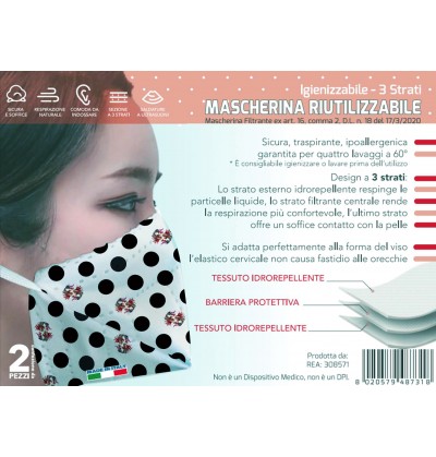 mascherina-lavabile-creative-pesci-pois