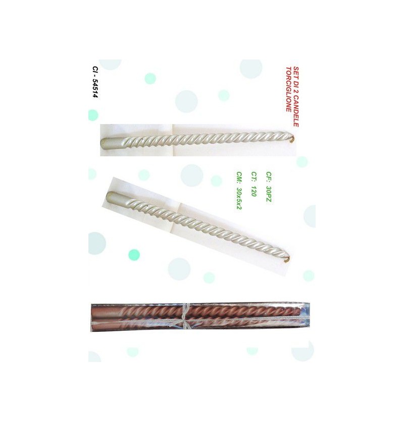 set-due-candele-torciglione-metalizzate