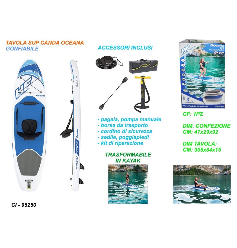 TAVOLA SUP CANOA OCEANA...