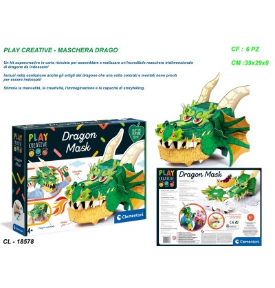 play-creative-maschera-drago