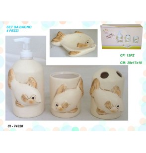 set-4-pz-toilette-con-pesce-in-rilievo