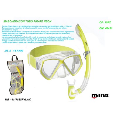 maschera-con-tubo-pirate-neon-jr