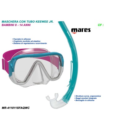 maschera-con-boccaglio-keewee-jr