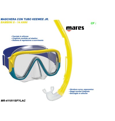 maschera-con-boccaglio-keewee-jr