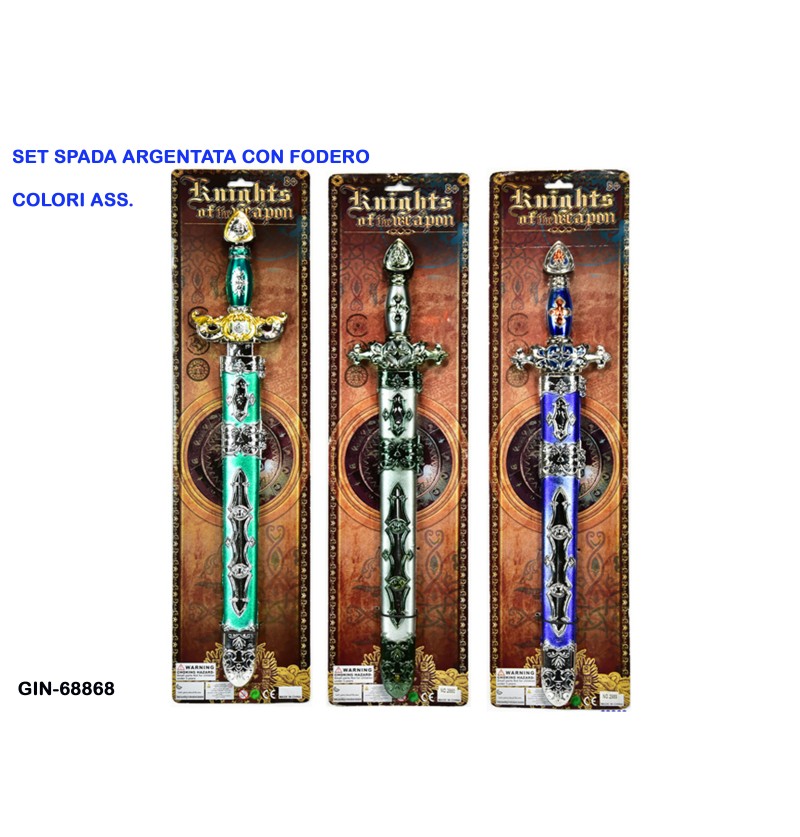 set-spada-argentata-con-fodero-col-ass