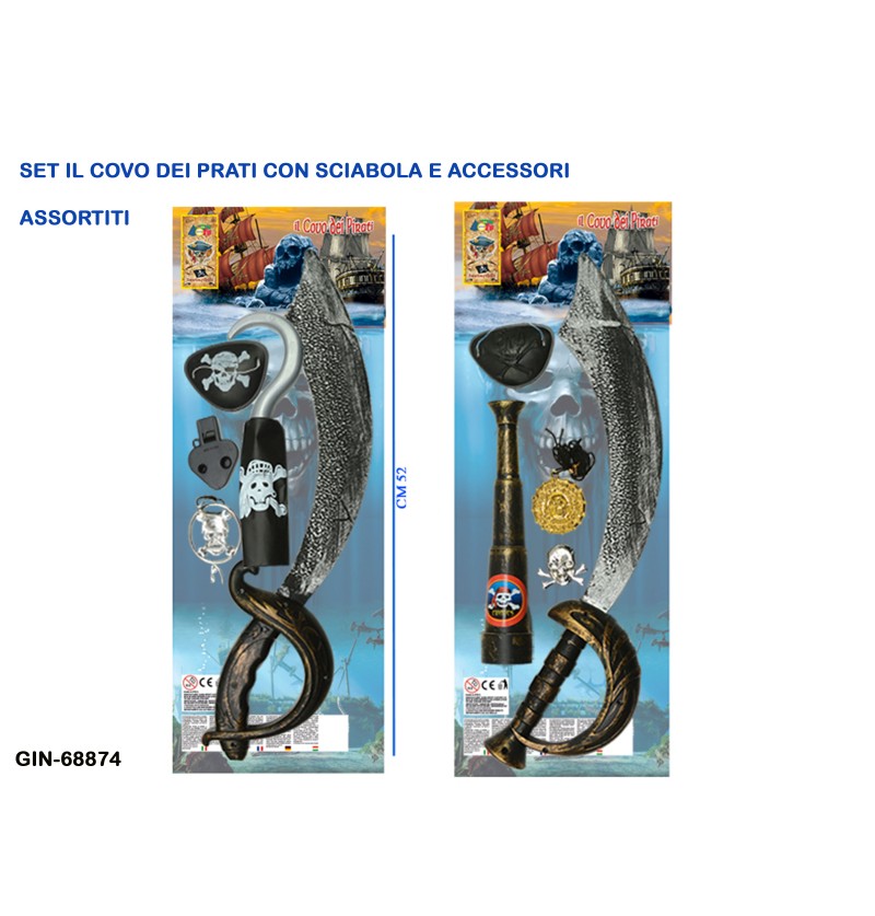 set-il-covo-dei-pirati-con-sciabola-acc