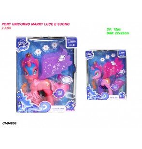 pony-unicorno-marry-c/-luce-e-suono