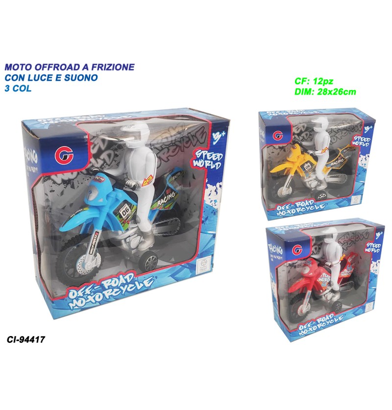 MOTO OFFROAD A FRIZIONE CON...