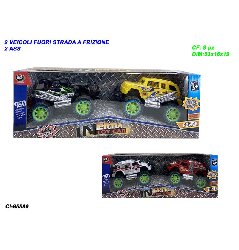 2 VEICOLI FUORI STRADA A...