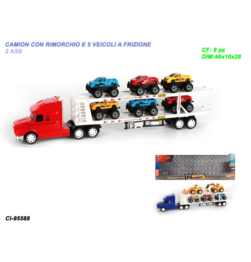 CAMION CON RIMORCHIO E 5...