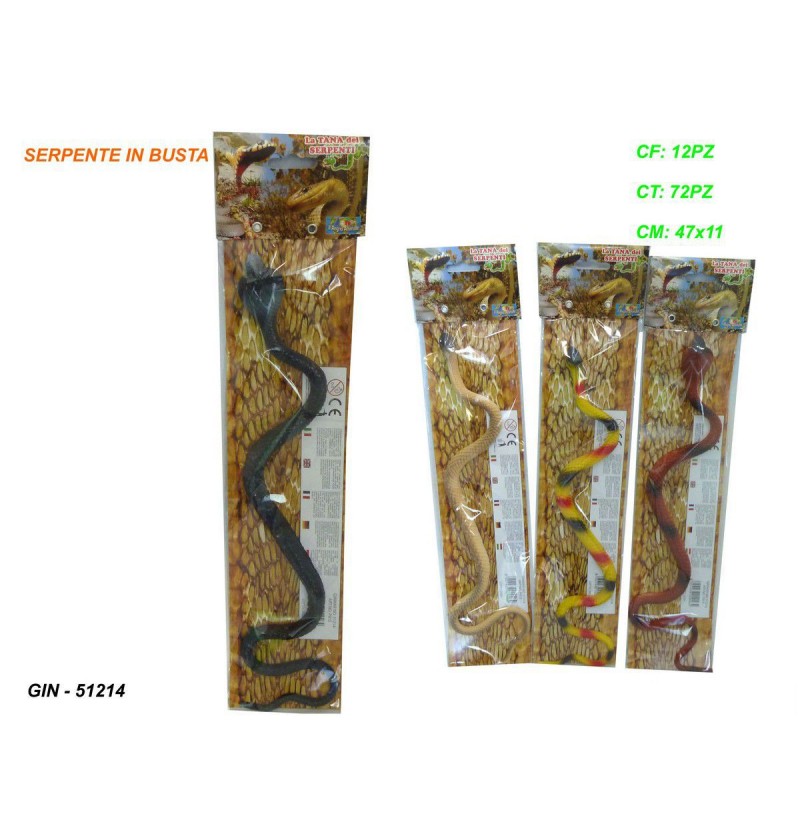 BUSTA LA TANA DEI SERPENTI