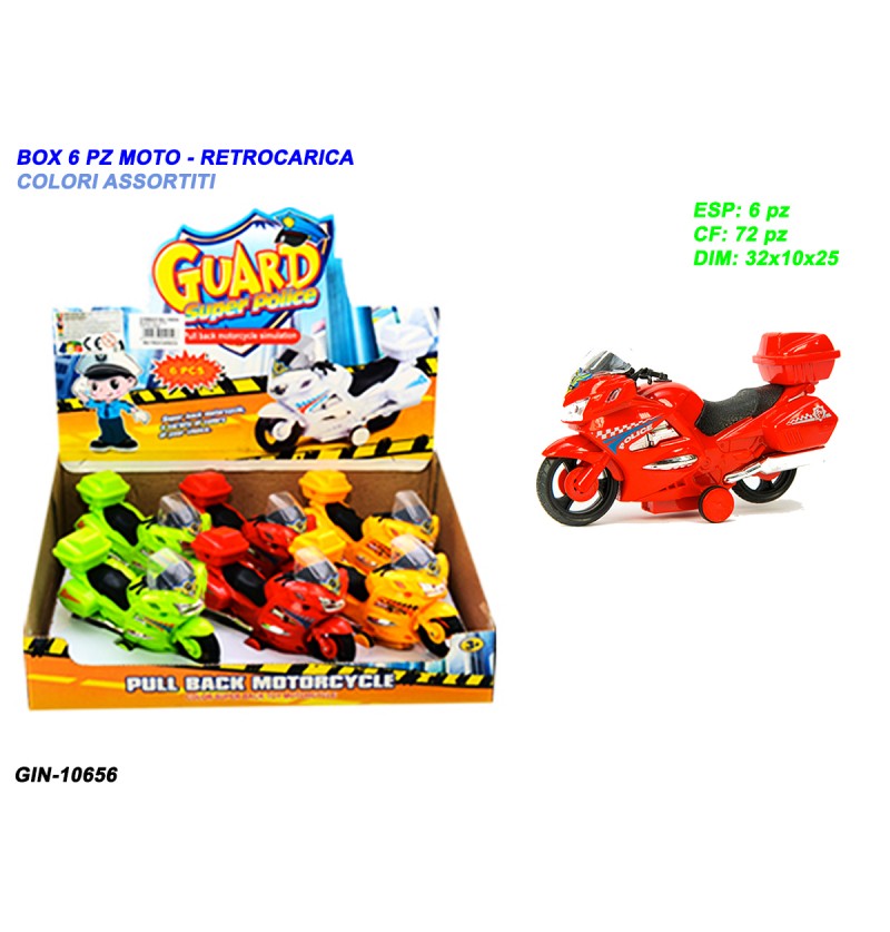 BOX 6PZ MOTO RETROCARICA...