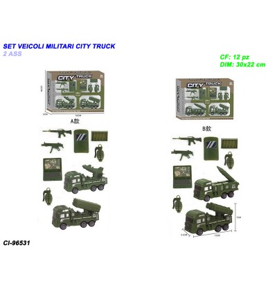 set-veicoli-militari-city-truck-2ass.-(30x22)