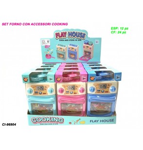 set-forno-con-accessori-cooking