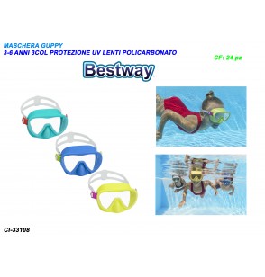 maschera-guppy,-3-6-anni,3col.,protezione-uv,lenti-policarbonato