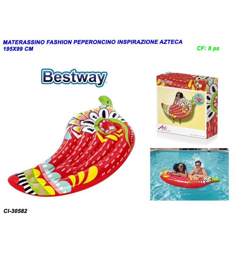 materassino-fashion-peperoncino-inspirazione-azteca-cm.-195x99