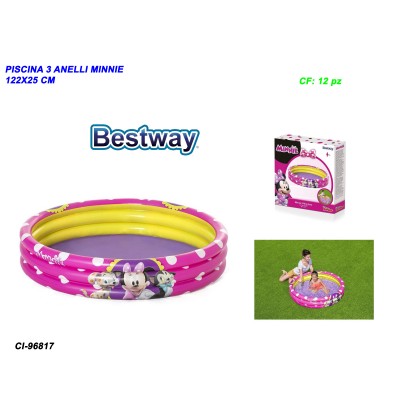piscina-3-anelli-minnie-cm.-122x25