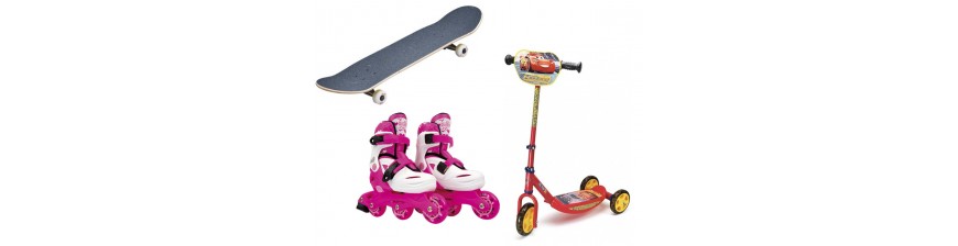 SKATE PATTINI MONOPATTINI E CAVALCABILI